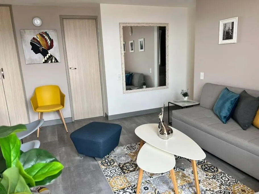 Beautiful Renovated Apart 23Rd Floor - View Medellin Apartment