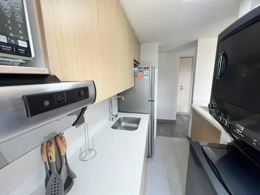 Apartman Beautiful Renovated Apart 23Rd Floor - View Medellín Kolumbia